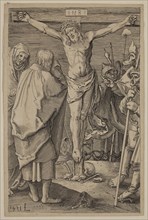 Unknown (Dutch), after Lucas van Leyden, Netherlandish, 1494-1533, The Crucifixion, between 1521