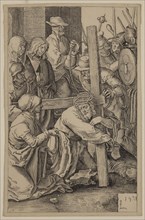Unknown (Dutch), after Lucas van Leyden, Netherlandish, 1494-1533, The Bearing of the Cross,
