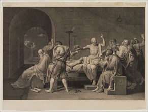 Jean Baptiste Massard, French, 1740-1822, after Jacques Louis David, French, 1748-1825, Mort de
