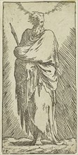 Master F.P., Italian, active 16th century, Saint Bartholomew, 16th century, etching printed in