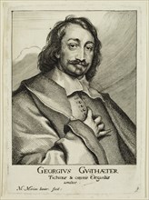 Matthaus Merian, German, 1621-1687, George Gutthaeter, Merchant and Art Connoisseur of Nuremberg,
