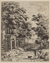 Unknown (Dutch), after Aelbert Meyeringh, Dutch, 1645-1714, Mausoleum, between 1695 and 1887,