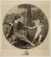 Francesco Bartolozzi, Italian, 1727-1815, after Annibale Carracci, Italian, 1560-1609, Clytia,