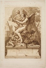 Francesco Bartolozzi, Italian, 1727-1815, after Carlo Maratta, Italian, 1625-1713, Pietro da