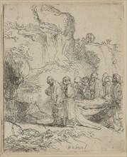 Rembrandt Harmensz van Rijn, Dutch, 1606-1669, Christ Carried to the Tomb, between 1606 and 1669,