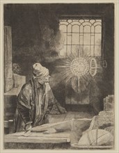 George Bickham, English, ca. 1706-1771, after Rembrandt Harmensz van Rijn, Dutch, 1606-1669, Faust