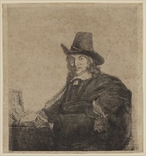Rembrandt Harmensz van Rijn, Dutch, 1606-1669, Jan Asselyn, between 1606 and 1669, etching and