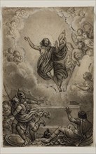 Alexandre Joseph Desenne, French, 1785-1827, Resurrection of Christ, early 19th century, pen and