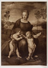James Anderson, English, 1813-1877, after Raphael, Italian, 1483-1520, Madonna and Child with the