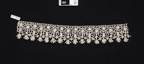 Unknown (Italian), Lace Fragment, 17th Century, Punto in Aria; Needlepoint, Length x width: 20 x 4