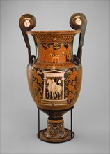 attributed to Baltimore Painter, Greek, 400-300, South Italian Funerary Vase, 320/310 BC, clay,