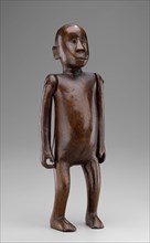 Ngoni, African, Standing Figure, late 19th/early 20th Century, Carved wood, glass beads, height: 9