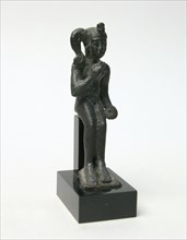 Egyptian, Horus-the-Child, 664/525 BC, Cast bronze, 3 1/8 x x 1 1/4 in.