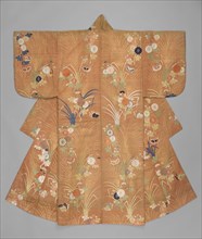 Unknown (Japanese), Noh Theater Robe, Karaori Type, 18th Century, Metallic and silk brocade, silk,