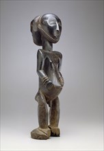 Hemba, African, Ancestor Figure, late 19th/early 20th Century, Wood, Object: 30 3/8 x 8 x 8 5/8 in.