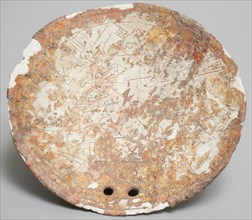 Caddoan, Native American, Gorget, between 1200 and 1350, Shell, Overall: 4 1/8 inches (10.5 cm)