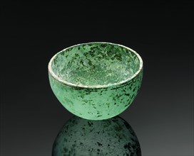 Greek, Bowl, 2nd/1st Century BC, Glass, H. 3 13/16 x D. (max) 5 1/2 in.