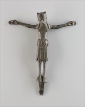 Unknown (French), Corpus of the Crucified Christ, between 1150 and 1200, bronze, Overall: 7 1/4 × 6