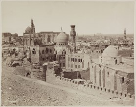 Zangaki, Greek, active 1860-1889, Panoramic View of Cairo Looking toward Giza, 19th century,