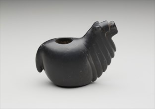 Inca, Precolumbian, Conopa, between 15th and 16th century, carved black stone, Overall: 3 3/8 × 5