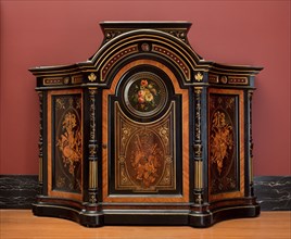 attributed to L. Marcotte and Company, American, 1849-1880, Music Cabinet, ca. 1875, ebonized