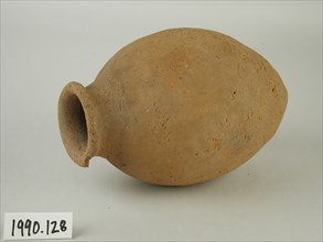 Egyptian, Ovoid Jar, between 3300 and 3100 BCE, Terracotta, Overall: 8 1/4 × 5 3/8 inches (21 × 13
