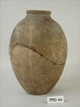 Egyptian, Heavy Jar, between 3300 and 3100 BCE, Terracotta, Overall: 11 5/8 × 8 inches (29.5 × 20.3