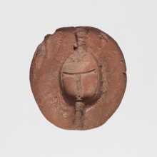 Scarab mold, scarab mold cast, ; scarabs, ca. 1550–30 BC, New Kingdom–Ptolemaic Period, Egypt;