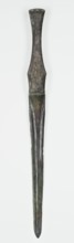 Short sword, unknown Luristan workshop. A short sword with a cast blade and a mushroom-shaped hilt