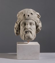 Head of Dionysus, unknown Italian workshop, 2nd half of the 1st century, Italy, sculpture, A