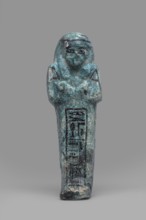 Ushabti Amenmose, Warmian-Masurian Voivodeship. Hieroglyphs; funerary figurine mummy-shaped shabti.
