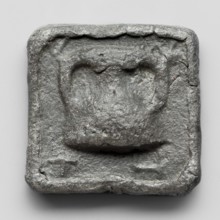 Lead weight, repossession Frombork; Warmian-Masurian Voivodeship, Greek letters in the corners