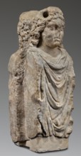 Double herm with heads of Apollo, unknown Roman workshop; herm; Apollo myth.; Roman sculpture,