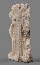 Bench support with a griffin figure; unknown Roman workshop; furniture; griffins myth.; Roman