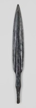 Javelin head, unknown Near Eastern workshop, weapon; flat spear head with an elongated lanceolate