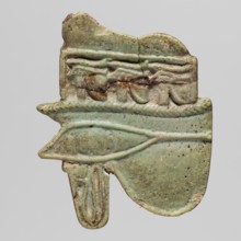 Amulet - Udzhat eye with a lioness;, Udzhat eyes; udjat Eye of Horus and lioness/uraeus