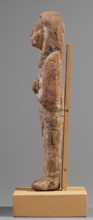 Ushabti, Hieroglyphs; funerary figurine; mummy-shaped shabti, c. 1295–1186 BC, New Kingdom, 19th