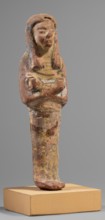 Ushabti, Hieroglyphs; funerary figurine shabti, mummy-shaped figurine, c. 1295–1186 BC, New