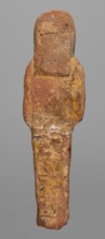 Ushabti, Restitution. Hieroglyphs; funerary figurine; mummy-shaped shabti; c. 1295–1186 BC, New