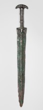 Double-edged sword, Bosporan workshop. Short sword, cast in one piece. Double-edged blade with a