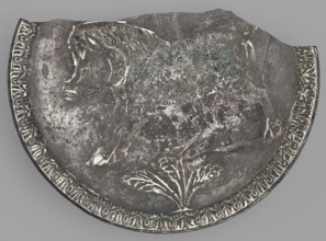 Platter with a depiction of a boar, Byzantine workshop, boar iconography, platter, 2nd half of the
