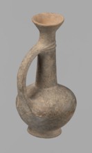 Jug. Cypriot pottery, Base Ring Ware I. Jug with an echinus-shaped foot; a biconical, slightly