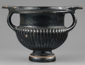 Kantharos, unknown Attic workshop, 320–310 BC. Kantharos vessel, weight 0.692 kg. The vessel has a