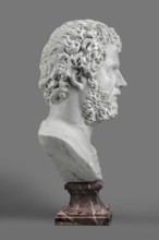 Portrait of Emperor Septimius Severus, unknown Roman workshop, Roman Empire 27 BC–476, sculpture;