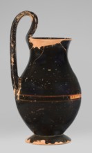 Olpe type of jug for liquids with inscription, unknown Attic workshop; Crito ca. 550–500 BC