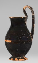 Olpe type of jug for liquids with inscription, unknown Attic workshop; Crito ca. 550–500 BC
