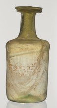 Jug, unknown eastern workshop, Cylindrical body, high neck with flared spout and vertical vice,