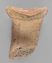 Fragment of a vice from a Sinopean transport amphora with a rectangular four-line stamp: