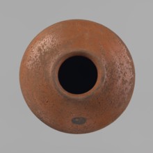 Vessel, Egyptian pottery clay vessel, c. 2686–c. 2181 BC Old Kingdom; from Edfu; vessel, height 11