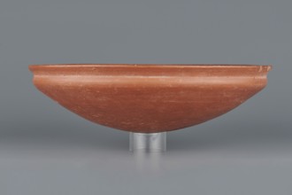 Medum-type bowl, Egyptian pottery, Medum-type bowl, clay vessel. Bowl with a hemispherical shape